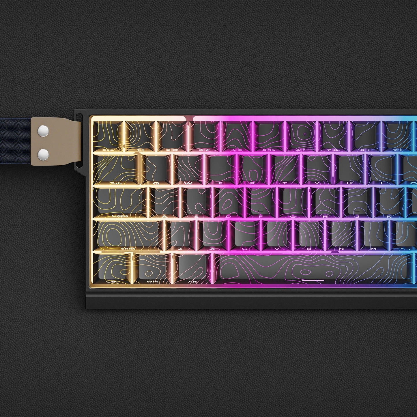 136 teclas topográficas v3 3.0 impressão lateral pbt keycap retroiluminado