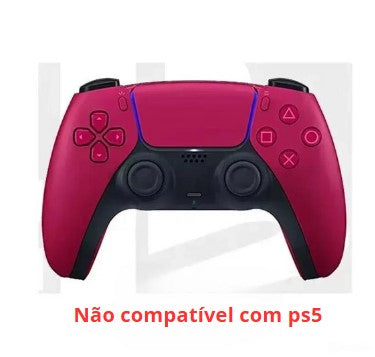 Joystick sem fio bluetooth ps4 controlador gamepad